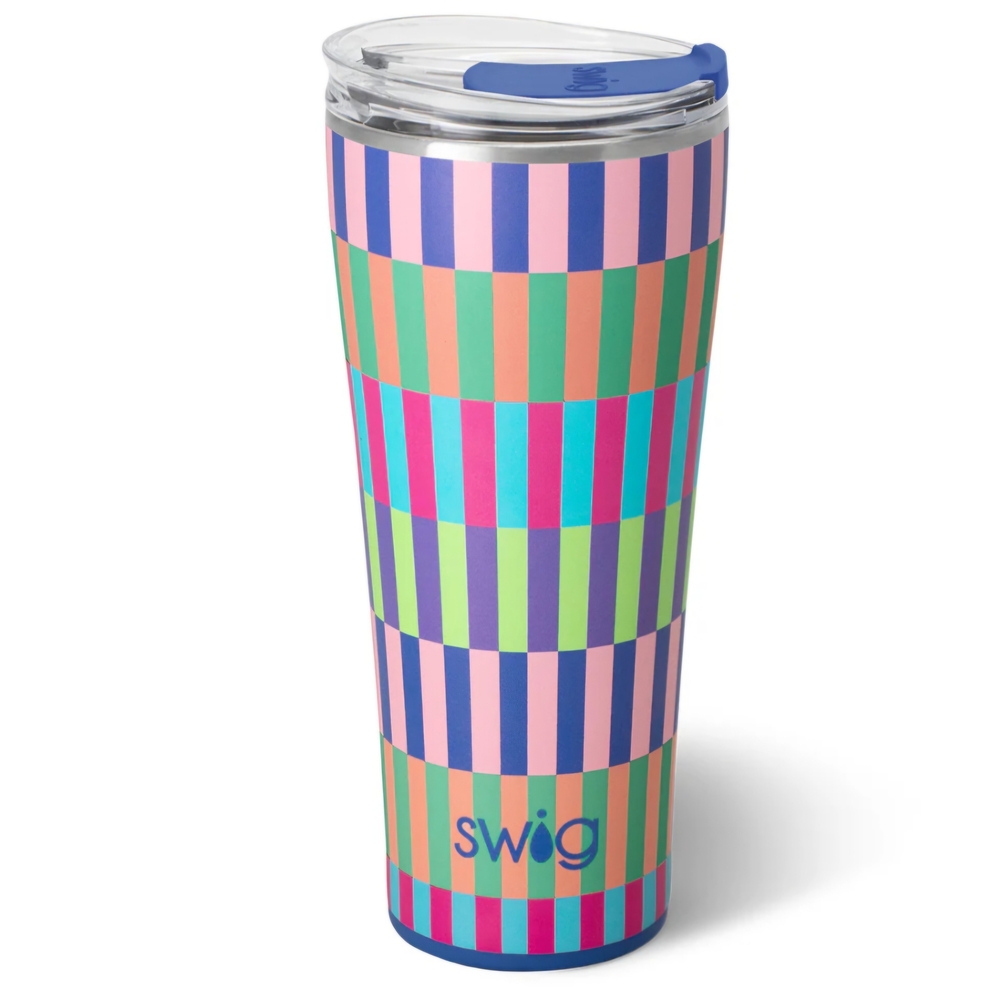 Swig Life Tumbler Brite Stripe 32 oz NWT